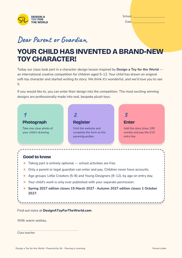 Parent Letter preview
