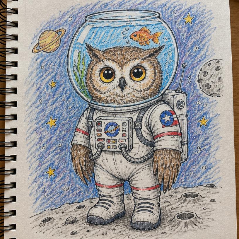 Artwork of Captain Hoot