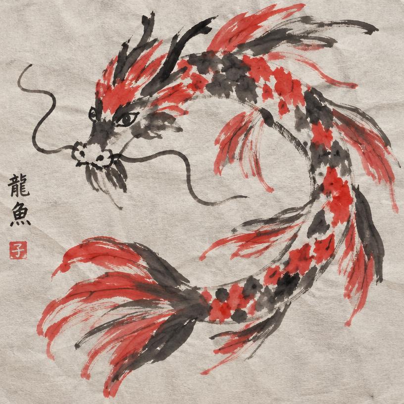 Artwork of Ripple Koi