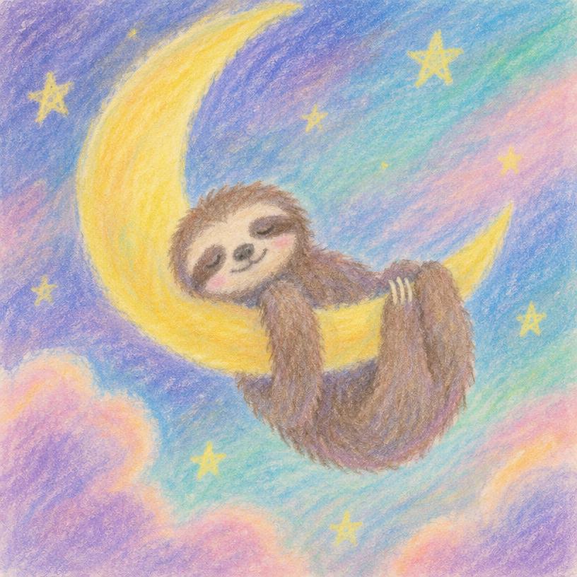 Artwork of Moonhug Sloth