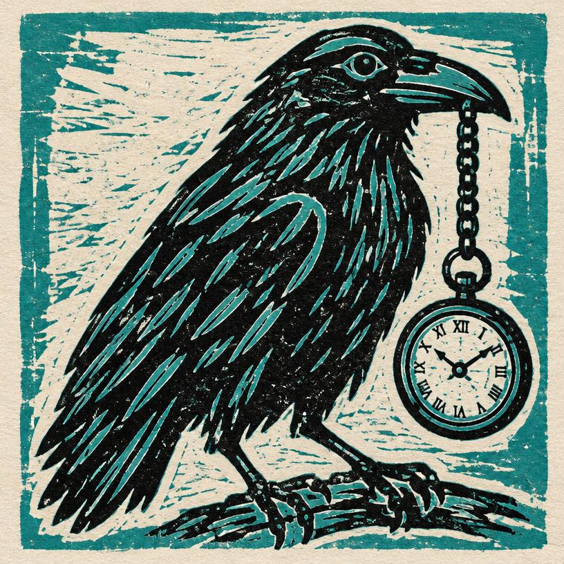 Artwork of Tick-Tock Raven