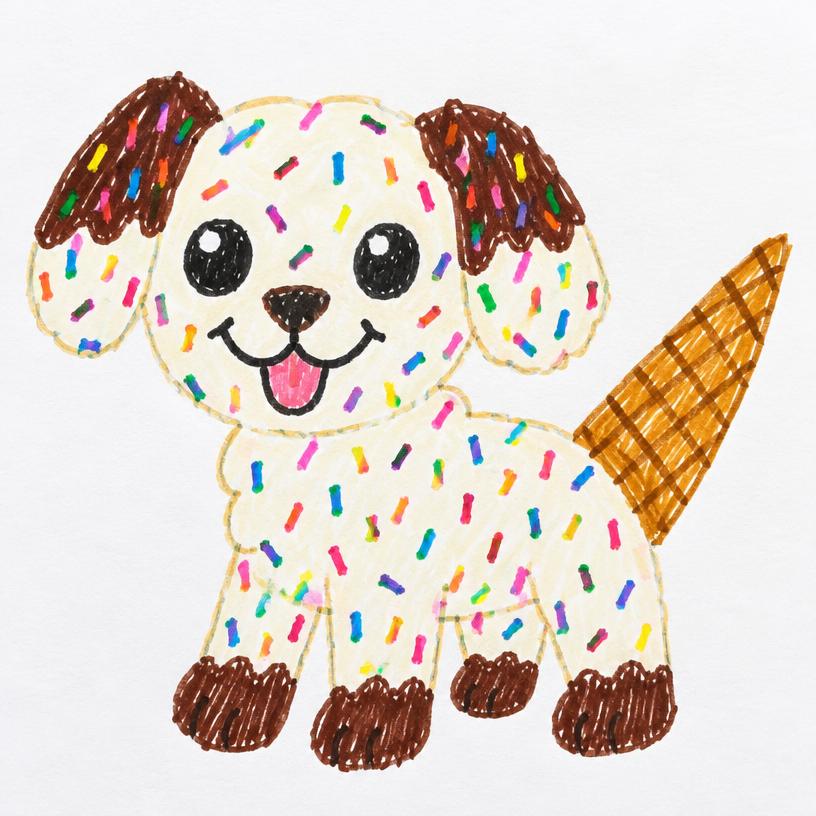 Artwork of Sprinkle Pup